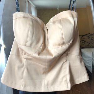 Xoxo strapless shirt